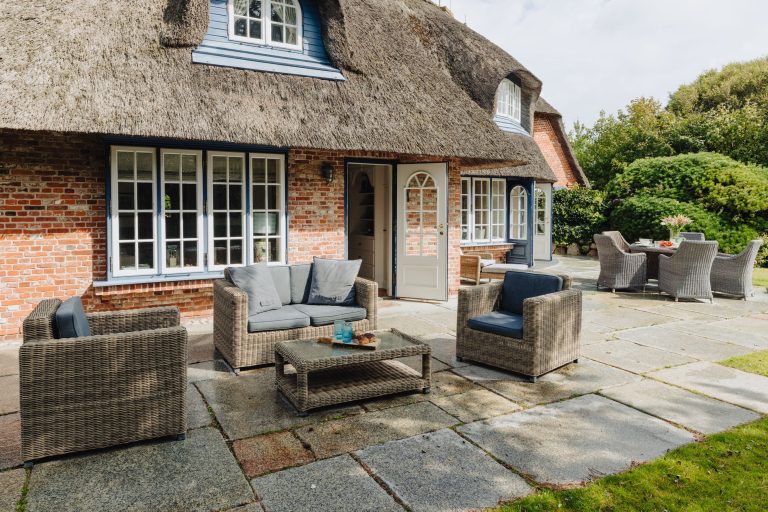 Reet Haus und Garten auf Sylt