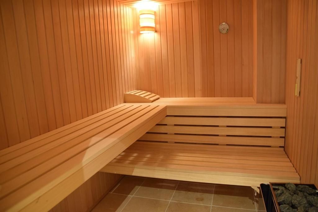 Sauna in einer Ferienwohnung auf Sylt