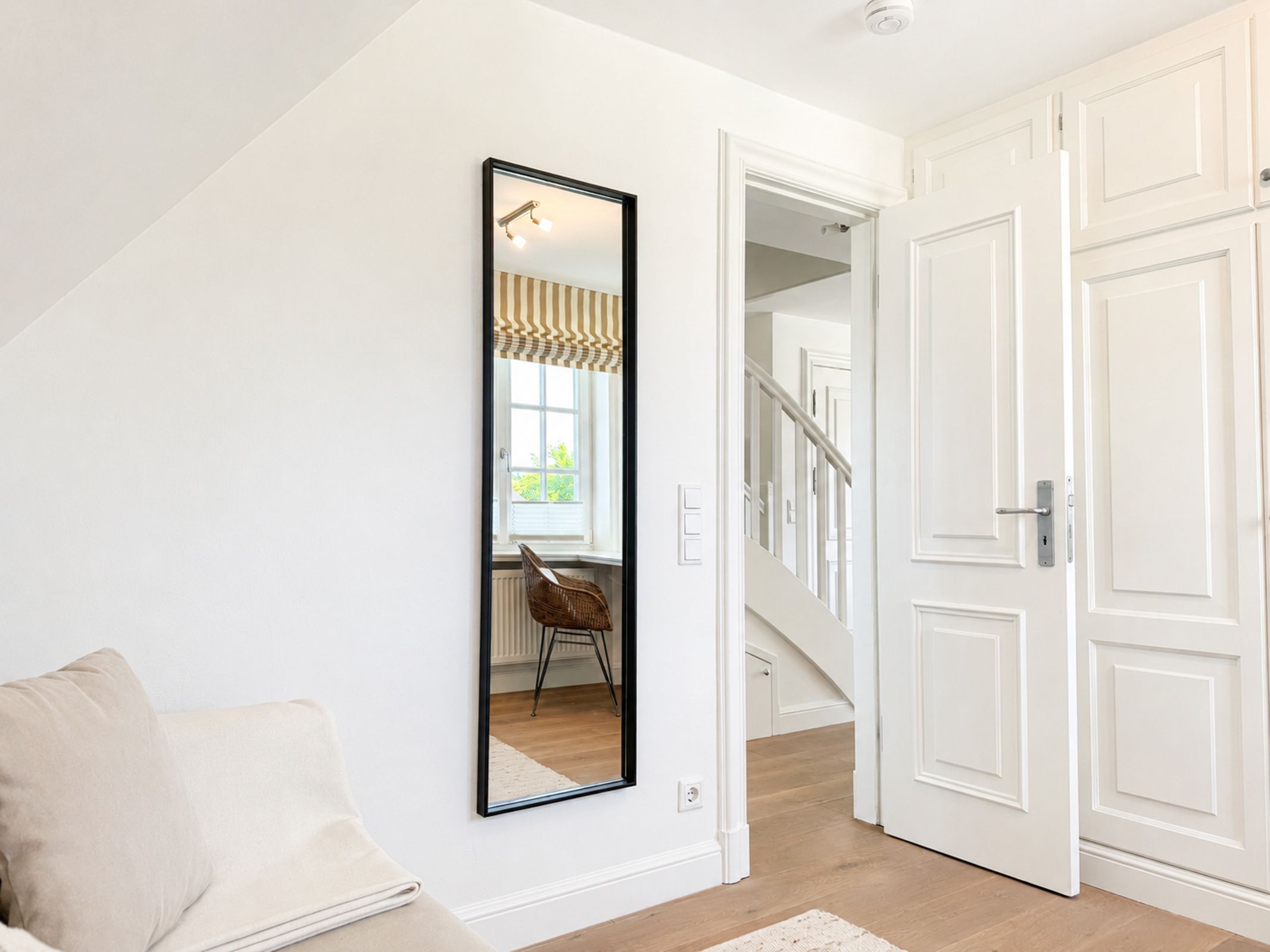Spiegel in Ferienwohnung auf Sylt