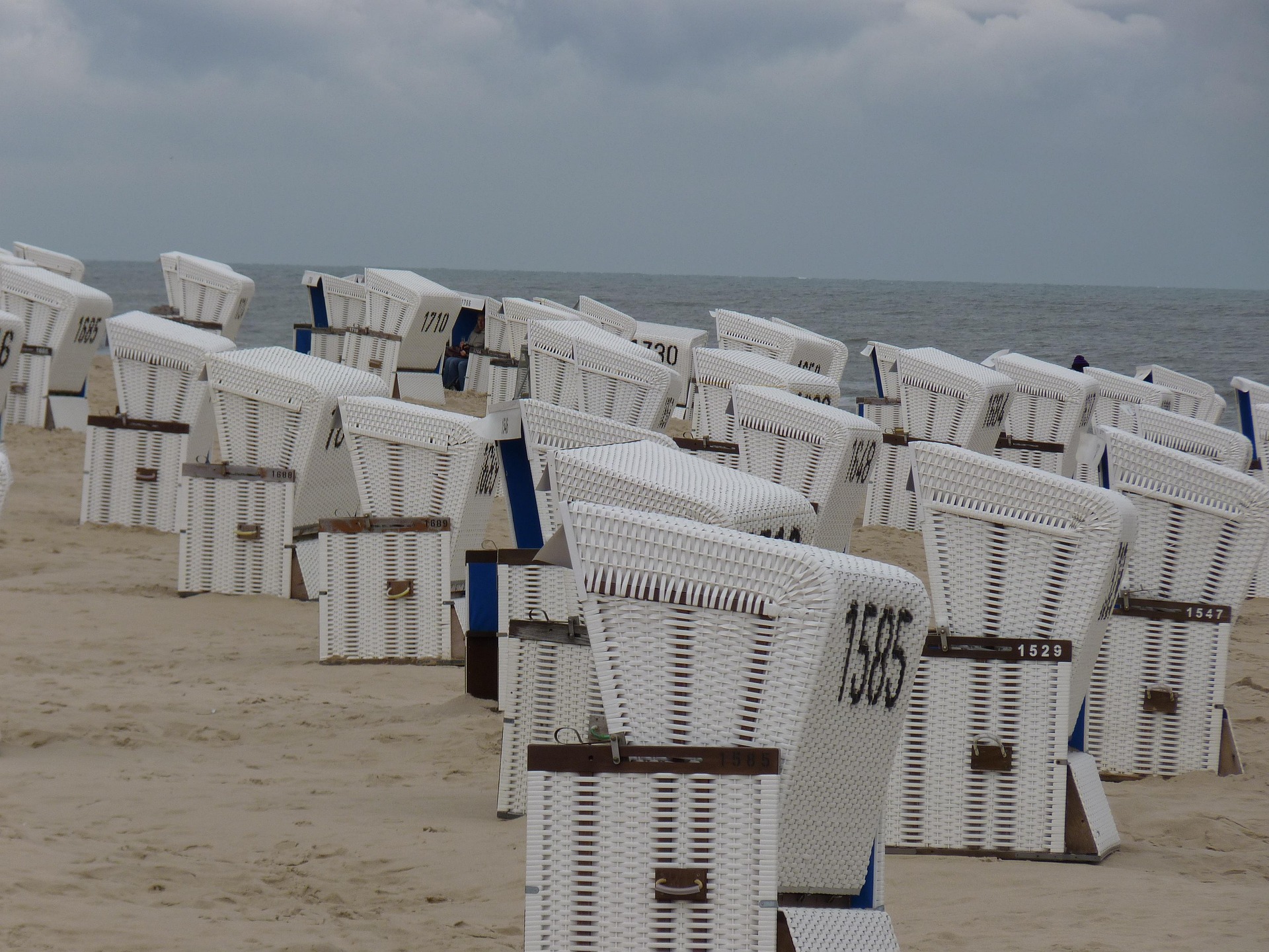 Strandkörbe auf Sylt